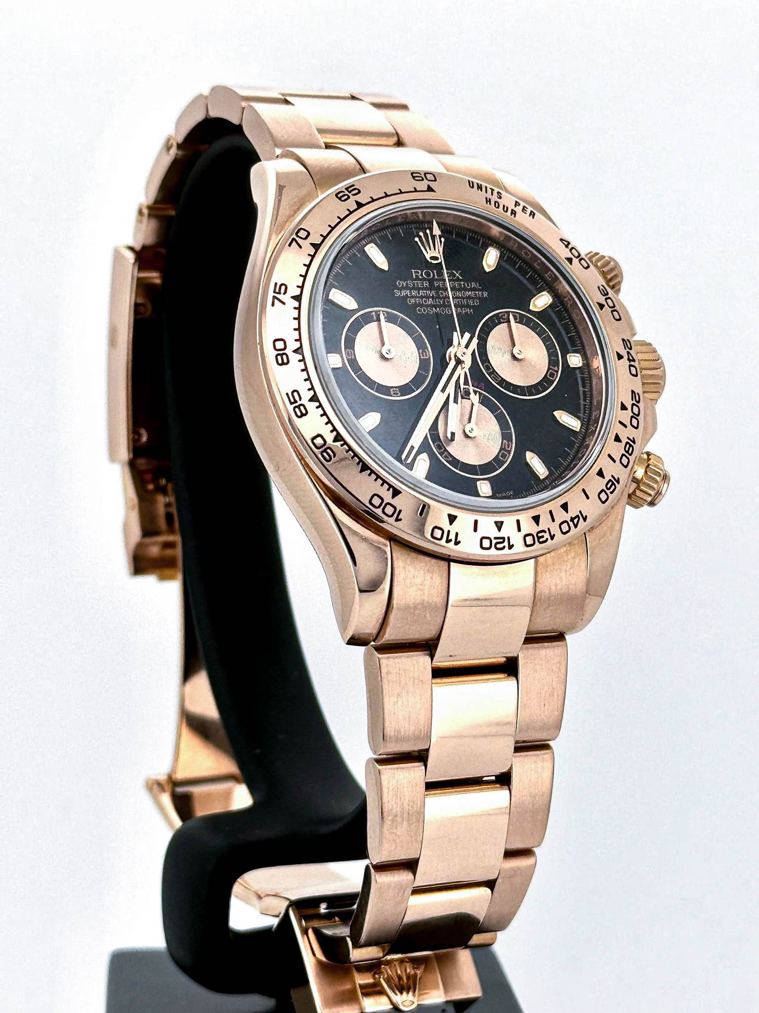 Daytona Rosegold Black Dial