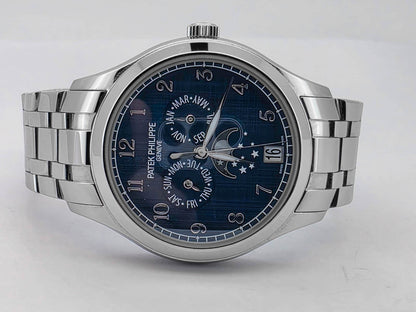 COMPLICATIONS 4947/1A STEEL ANNUAL CALENDAR MOONPHASE BLUE DIAL (2024)